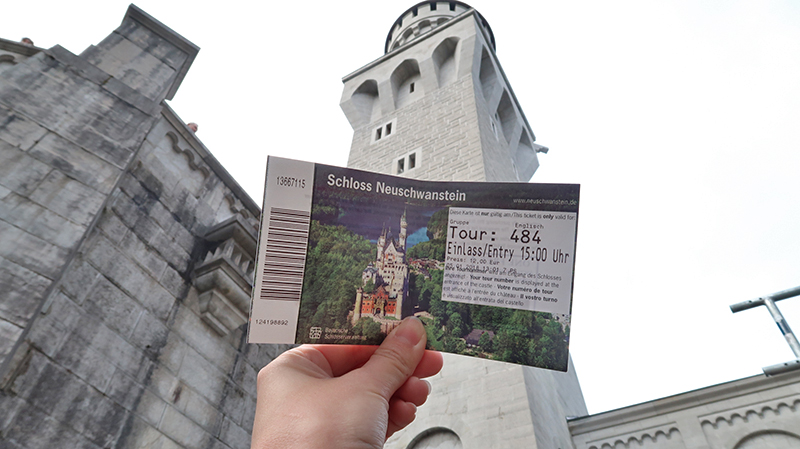 Neuschwanstein Castle Ticket